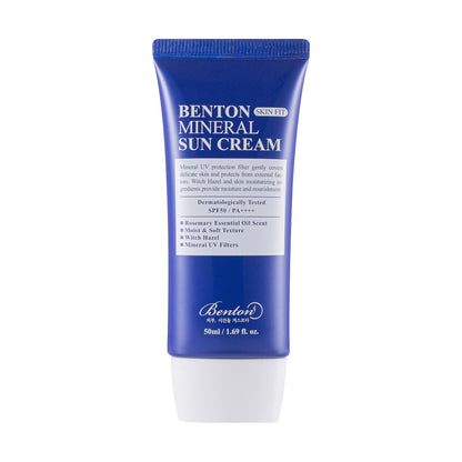 Benton - Skin Fit Mineral Sun Cream 50ml (Vegan)