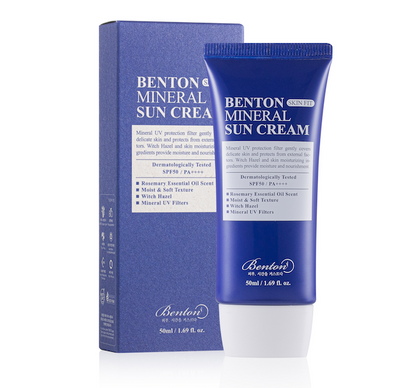 Benton - Skin Fit Mineral Sun Cream 50ml (Vegan)