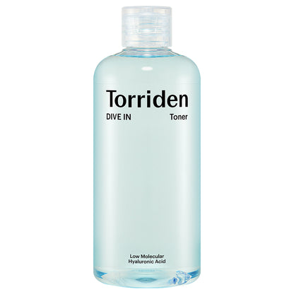 Torriden DIVE-IN Tonique à l'acide hyaluronique à faible molécule 300 ml 